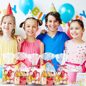 Bolsas <span class=keywords><strong>de</strong></span> Celofán Holográficas Rosadas Iridiscentes para Fiestas, Bolsas <span class=keywords><strong>de</strong></span> Celofán Arcoíris con Cierres <span class=keywords><strong>de</strong></span> Alambre para Empacar Dulces en Fiestas <span class=keywords><strong>de</strong></span> Cumpleaños <span class=keywords><strong>de</strong></span> Niñas - Product Image 3