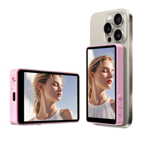 Écran miroir sans fil magnétique pour diffusion en direct, écran partagé, téléprompteur pour influenceurs - Product Image 1