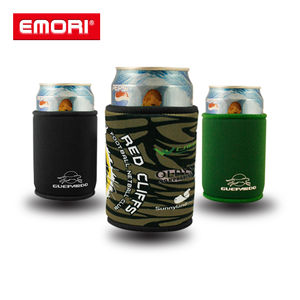 Porte-cannette isolé et durable en néoprène imprimé de logo personnalisé - Product Image 4