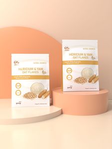 Cereal de Avena Integral con Hericium y Ñame, Hojuelas de Avena Instantáneas - Product Image 3