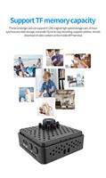 GBE Sport Cam-06 Mini caméra WiFi sans fil 1080P avec vision nocturne pour la photographie d'action et de sport en intérieur et en extérieur