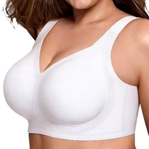 <span class=keywords><strong>Sujetador</strong></span> Telige Sexy Plus Size para Mujer, Copas <span class=keywords><strong>H</strong></span>, I, J, Copas Grandes, Transpirable, Sin Varillas, Sin Costuras, para Senos Grandes - Product Image 5