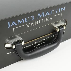 Crown Win Luxury Black Box Imprimante portable, coffret cadeau en mousse parfumée, valise, fermeture magnétique, éponge gaufrée biodégradable, papier rigide - Product Image 6