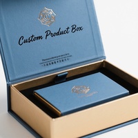 Boîte magnétique personnalisée de luxe pour sérum de soin de la peau, appareil cosmétique, appareil de beauté et emballage cadeau de haute qualité