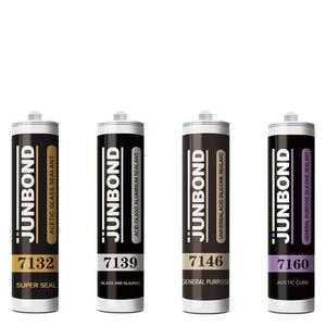 Acetic Cure Silicone Sealant-Waterproof Fast Curing for Glass Aquariums Woodworking & Packing Applications - Product Image 1