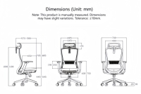 Chaise de bureau moderne à dossier haut en maille avec repose-pieds rétractable, appui-tête 2D, accoudoirs 3D et 3 positions d'inclinaison, ergonomique pour bureau et atelier