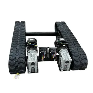 Factory Direct Sale Rubber Track Undercarriage Chassis Platform Tracked For Excavator Agriculture Garden Machine