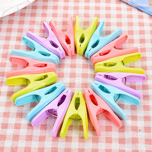 Pinzas para secar ropa, forma rectangular, duraderas, color aleatorio, para secar ropa - Product Image 3