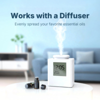 Diffuseur d'huiles essentielles intelligent sans eau, contrôlé par application, portable, mural, pour usage commercial et domestique