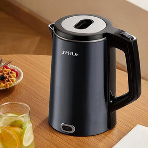 Hervidor Portátil de Acero Inoxidable de 1.8L para Uso Doméstico y Hotelero, con Apagado Automático por Ebullición en Seco y Base Giratoria de 360 Grados - Product Image 5