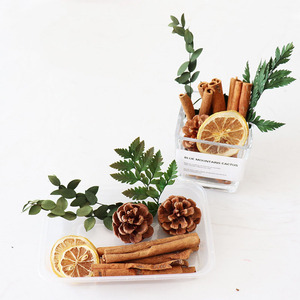 Shandong-difusor de aromaterapia M208, vela perfumada, mezcla de limón, plantas de canela, flores secas naturales, cartón - Product Image 6