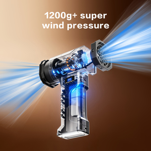 High Speed Brushless Portable Super Power Turbo Fan Handheld Air <b>Duster</b> Small Blower Jet Fan Air Blower Cleaner for <b>Cleaning</b> - Product Image 6