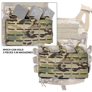 Pochette tactique légère et discrète en nylon et polyester pour chargeur, équipement de chasse avec un design confortable et optimal - Product Image 6