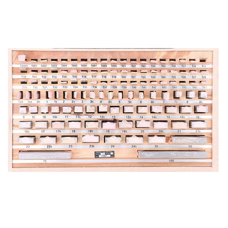 Оптовая продажа, нулевой градиент, 112 шт., керамический стальной прямоугольный скользящий калибр, набор микрометрических блоков