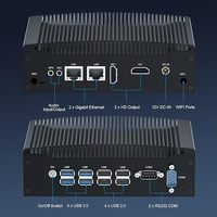 Augmentez votre productivité avec le mini PC de bureau industriel, qui prend en charge l'affichage simultané de deux écrans indépendants. Core I5 8350U