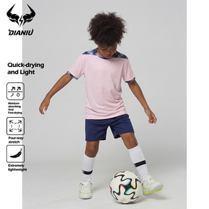 Loopshirt voor voetbalteams, 100% polyester, sneldrogend, ademend, sportkleding, training, op maat gemaakt logo en tekstprint - Product Image 3