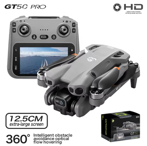 Drone professionnel pliable 2025 Mini 5 Pro GT50 avec moteur brushless, écran de contrôle à distance, GPS, WiFi 2.4G, évitement d'obstacles et caméra 4K HD - Product Image 1