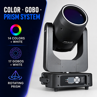 En stock en EE. UU. Luz de cabeza móvil Sharpy LED de 200W con anillo, control DMX512 RDM, súper haz de luz móvil para DJ, iluminación de escenario para fiestas