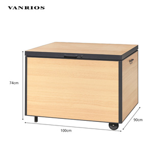Vente en gros Panneau <span class=keywords><strong>de</strong></span> jardin en aluminium PVC Bacs <span class=keywords><strong>de</strong></span> <span class=keywords><strong>rangement</strong></span> pour patio extérieur Conteneurs <span class=keywords><strong>Cube</strong></span> en métal Boîte à coussins Meubles d'armoire pour patio - Product Image 6
