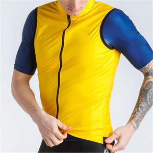 Gilet de cyclisme coupe-vent avec poches <span class=keywords><strong>Wilier</strong></span>, nouveau maillot de vélo respirant pour hommes, vêtements de cyclisme pour l'été - Product Image 3