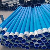 Tuyau d'alimentation en eau PVC haute pression durable et résistant à la chaleur pour puits profond DN80 DN150 DN100 - Tuyau PVC 110 mm, longueur 100 m