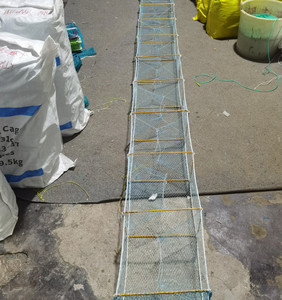 Heetverkopende opvouwbare werpnetten met dubbele knoop, garnalenval, landbouwkooi met nylon gaas - Product Image 4