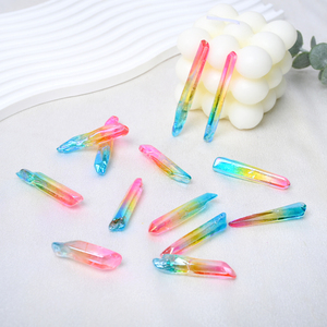 คริสตัลขัดเงาแบบขายส่ง คริสตัลหยาบหลากสีสัน ควอตซ์ใสสำหรับสะสม - Product Image 2