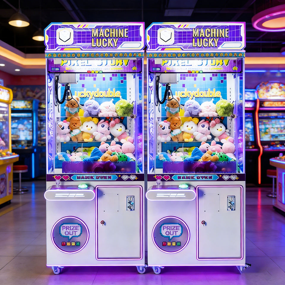 2026 Coin Operated Crane Claw Machine Full Size High Quality Doll ...