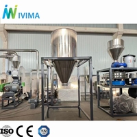 Machine de recyclage et de broyage du cuir PVC