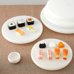 Plateau à glace japonais pour sushis, couleur blanche unie, SL-120-2, pour repas d'hôtel - Product Image 4