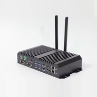 NPU 6.0 atasan RK3588 Octa Core AI Edge Computing Box MINI PC untuk deteksi pelanggaran kendaraan motor manajemen kota pintar