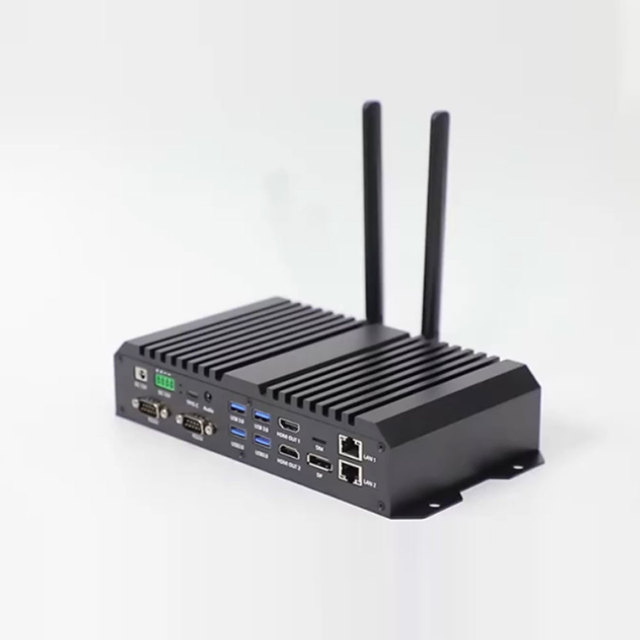NPU 6.0 TOPs RK3588 Octa Core AI Edge Computing Box MINI PC for Motor Vehicle Violation Detection Smart City Management
