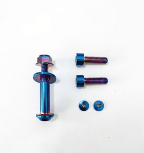 Hot Selling Titanium M4 M5 GR5 Self tapping <b>Screw</b> Motorcycle Modification Special <b>Screw</b> Anodizing Coloring - Product Image 1