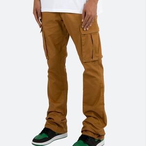 Logo personalizzato 100% cotone Casual da <span class=keywords><strong>uomo</strong></span> <span class=keywords><strong>con</strong></span> parasola <span class=keywords><strong>pantaloni</strong></span> <span class=keywords><strong>Cargo</strong></span> <span class=keywords><strong>con</strong></span> coulisse <span class=keywords><strong>elastico</strong></span> <span class=keywords><strong>in</strong></span> <span class=keywords><strong>vita</strong></span> impilati <span class=keywords><strong>pantaloni</strong></span> per <span class=keywords><strong>uomo</strong></span> - Product Image 3
