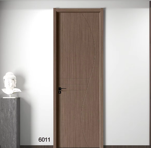 2025 Fabrik-Großhandel Moderne Villa Schlafzimmer Mode Einfache WPC-Innentür Wasserdicht Feuchtigkeitsbeständig Massivholz-Verbundwerkstoff - Product Image 4