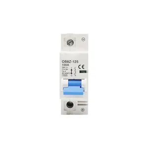 OB8Z-125 mini circuit breaker 1 pole DC MCB for solar pv power