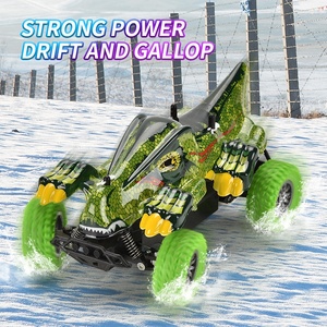 2.4G 1:18 4 Kanal Fernbedienung Hochgeschwindigkeits-Dinosaurierfahrzeug Dinosaurier Gelände-Galloptelauto RC Dinosaurierfahrzeug für Kinder - Product Image 5