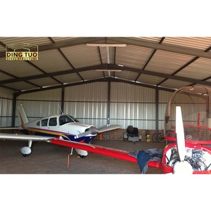 Hangar en acier de grande taille, structure en acier préfabriquée, hangar métallique pour avions, vente très populaire auprès des fournisseurs - Product Image 1
