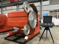 Machine à scie fil CNC, 60 v, 55kw, pour travailler la pierre, le granit, le marbre, le Quartz, haute efficacité