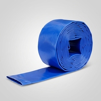 Tuyau plat en PVC de 6 pouces de qualité supérieure de l'usine LONGXI, 31 kg, garantie 1 an, pour la lutte contre les incendies et les secours d'urgence