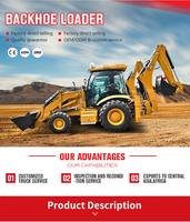 Excavator Loader Bekas JCB 3CX Kondisi Sangat Baik, Excavator Beroda Dijual dengan Harga Murah