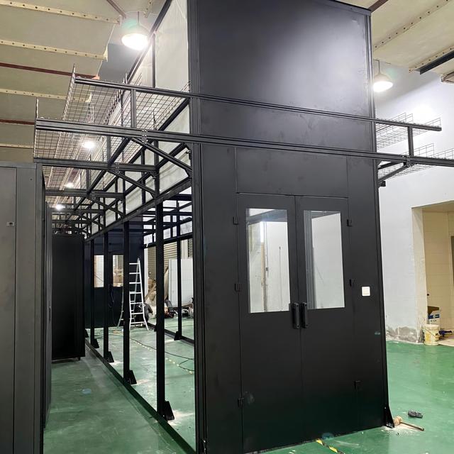 Prefabricated Modular Data Center Solution 42U 19 Inch Integrated Rack Computer Room Hot Aisle Containment