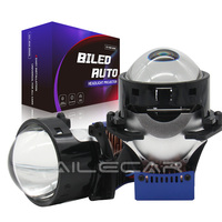 Nuevos Faros Delanteros Dobles LED de 3 Pulgadas para Turismo, Ajuste Universal, 12V 62W 3000 Lúmenes 5800-6500K, Reequipamiento/Actualización para BMW F30 Audi A6