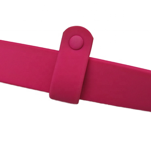 Multi-Use Waterproof Soft PVC <strong>Dog</strong> Leash Solid Pattern Hands-Free Training Lead Durable <strong>Stitching</strong> Rivets Double Snap Personalized - Product Image 4