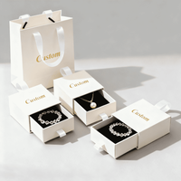 Boîte à bijoux de luxe violette en gros, élégante et unique en couleur, idéale pour l'emballage de bijoux pour femmes