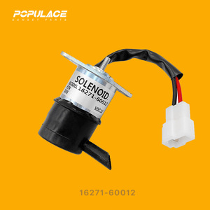 โซลินอยด์วาล์วรุ่น 16271-60012 ดีซี 12V ควบคุมแก๊สสำหรับสวิตช์ดับเครื่องยนต์ - Product Image 2