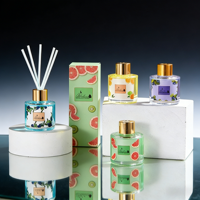 Diffuseur de parfum de luxe aux fruits 120 ml, diffuseur d'arômes pour la maison, désodorisant longue durée pour chambre et salle de bain