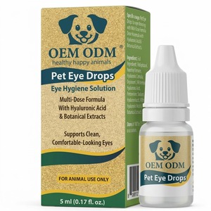 <span class=keywords><strong>Gotas</strong></span> Oftálmicas para Mascotas, Fórmula Sin Alcohol, Antiinflamatorio Natural, Alivio de Infecciones Oculares, Alergias, Ojos Secos, Ojos Rojos y Manchas de Lágrimas en Perros y Gatos - Product Image 1
