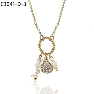 Collar de Moda C3041 para Mujer, Joyería de Alta Calidad - Product Image 2