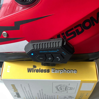 Casque Moto sans Fil BT-12 Étanche à Très Longue Autonomie avec Réponse Automatique BT12 pour Casque de Moto, Origine Chine
